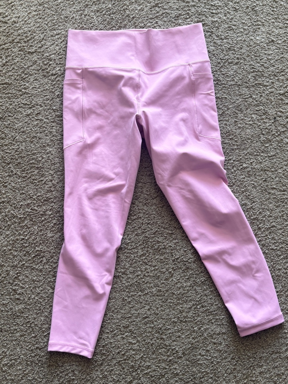 Athleta Salutation Stash High Rise 7/8 Legging in Waterlily